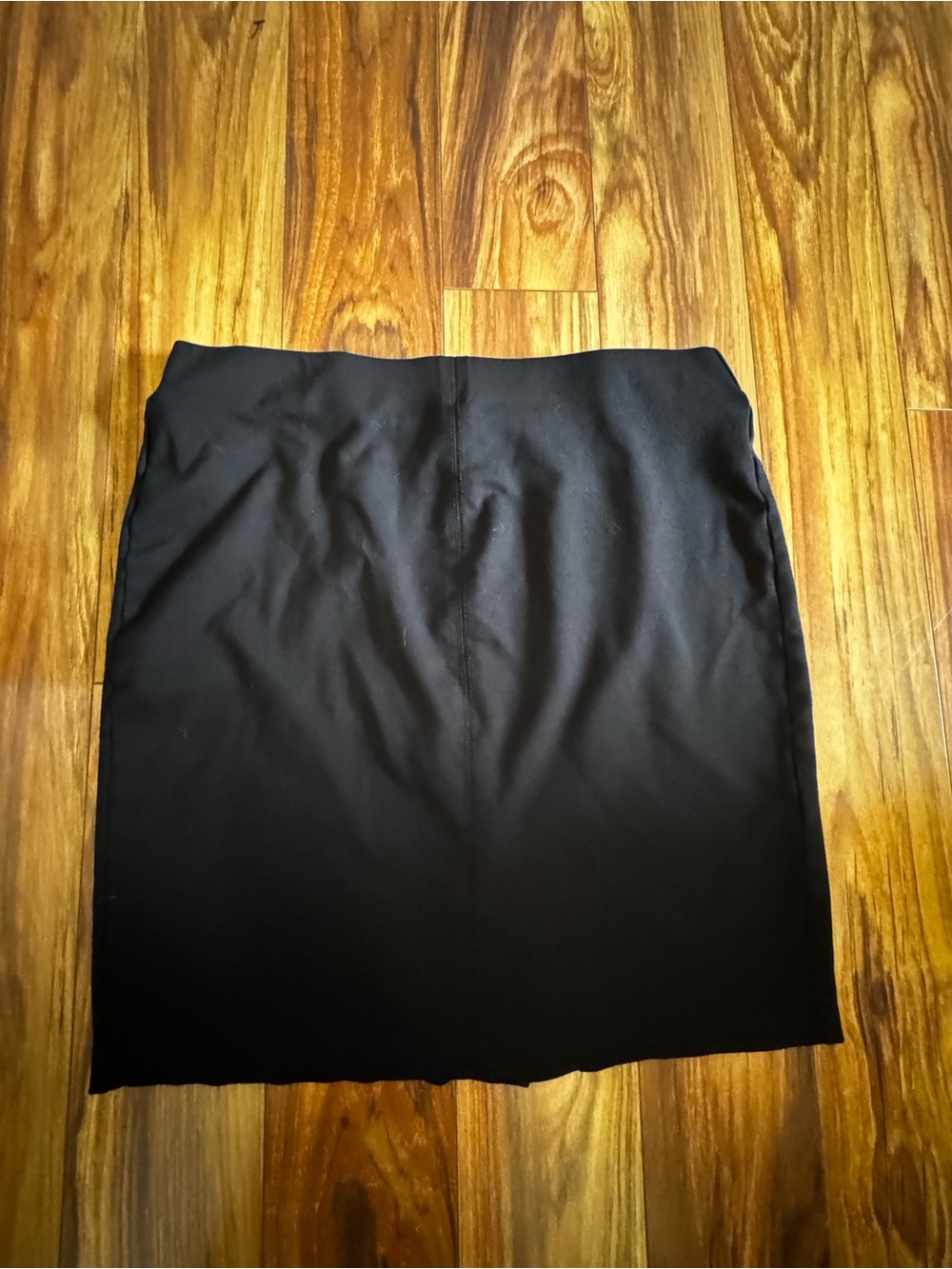 Roz & Ali Black Stretch Pencil Skirt